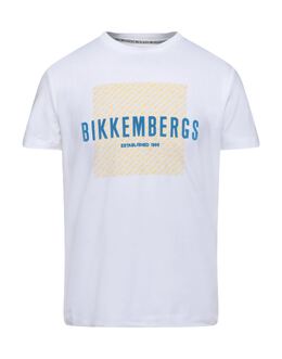 BIKKEMBERGS: Футболка с принтом 