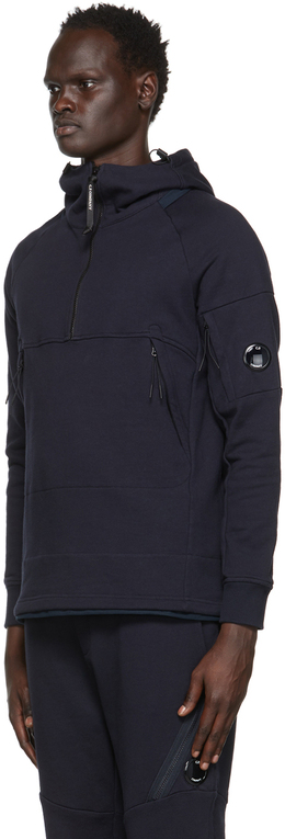 Cp company navy hoodie online