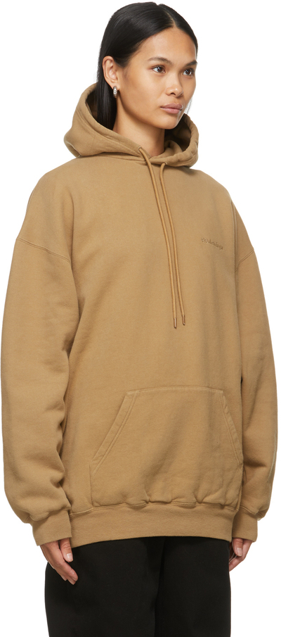 Balenciaga Tan BB Medium Fit Hoodie 578135 tjv85 lpn7490985 LePodium