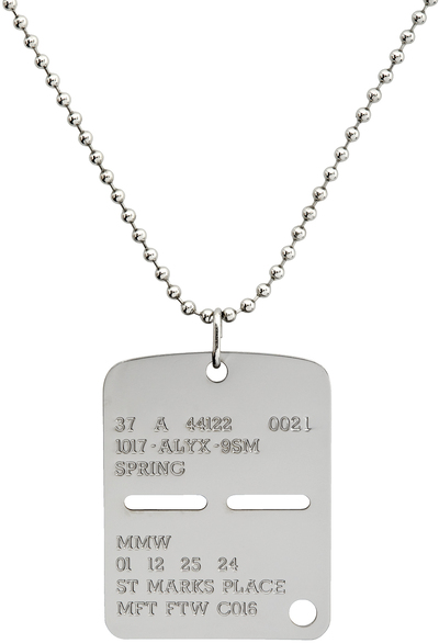 1017 ALYX 9SM Millitary high quality Tag