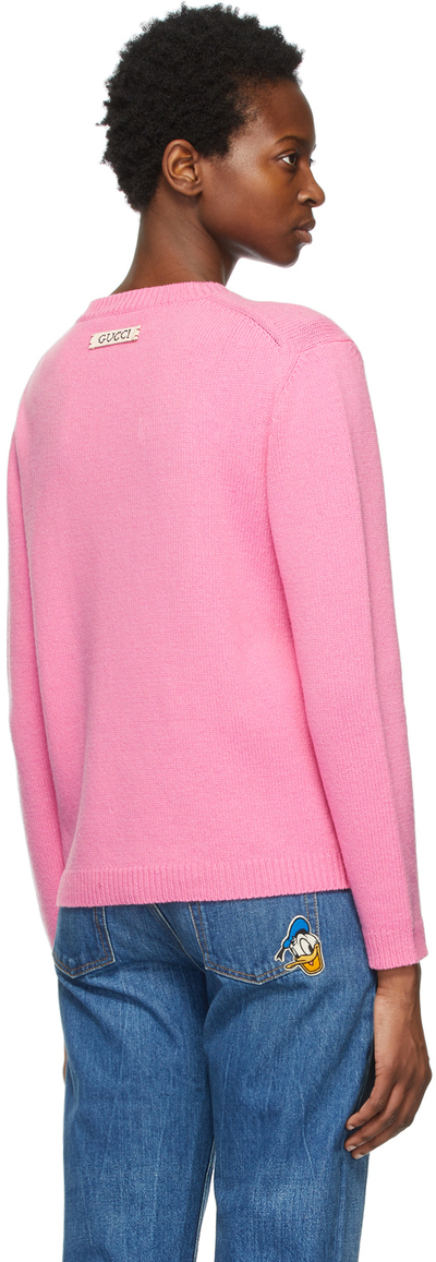 Gucci pink cheap sweater mens