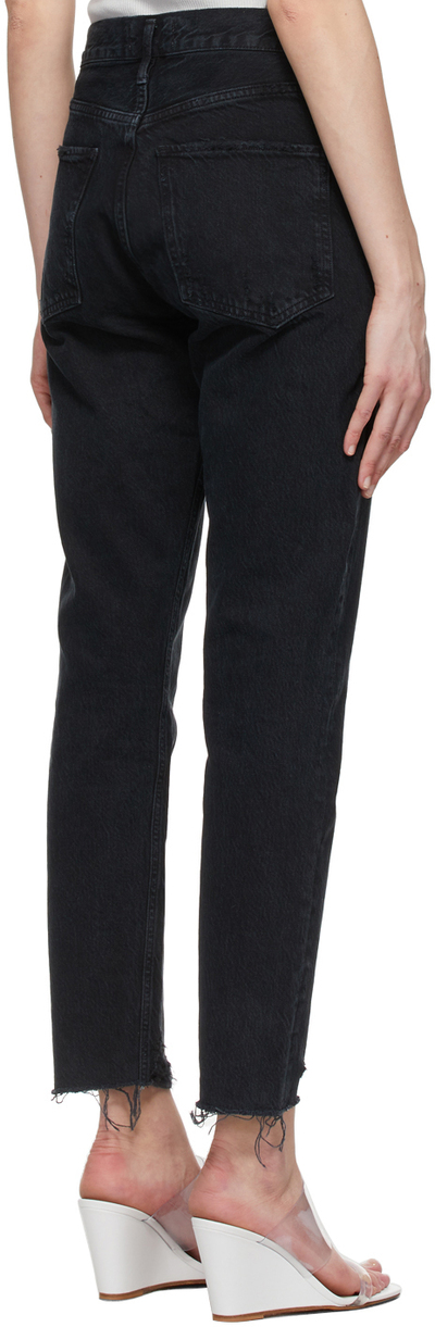 AGOLDE Black Jamie High Rise Classic Jeans A045C 1139 lpn8193226