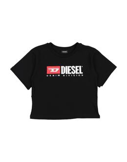 DIESEL: Футболка с воротником 