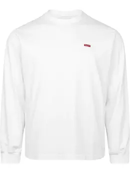 Supreme: Белая футболка Box Logo