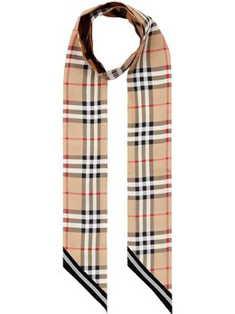 Burberry: Бежевый шарф  Vintage Check