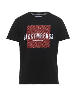 BIKKEMBERGS: Футболка с принтом 