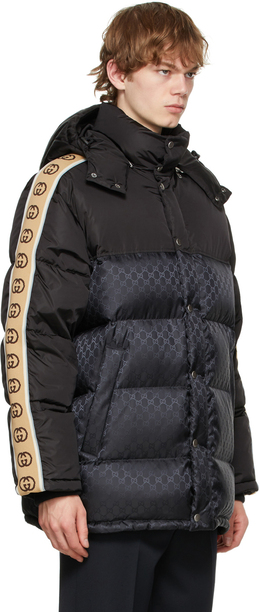 Gg jacquard nylon jacket deals