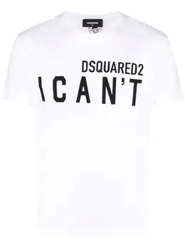 Dsquared2: Белая футболка 