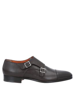 Santoni: Тёмные туфли 