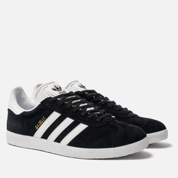 adidas Originals: Чёрные кроссовки  Originals Gazelle