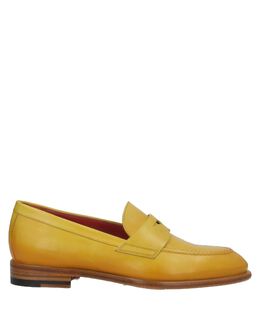 SANTONI: Жёлтые лоферы 