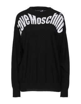 LOVE MOSCHINO: Трикотажный свитер 