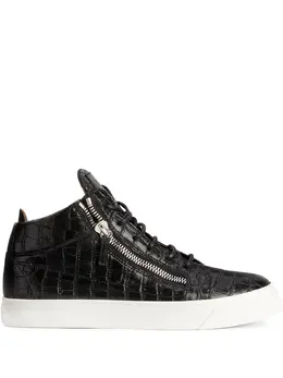 Giuseppe Zanotti: Чёрные кроссовки  Kriss