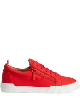 Giuseppe Zanotti: Красные кроссовки  The Shark 5 0