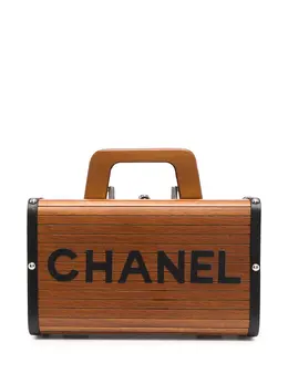 Chanel Pre-Owned: Коричневая сумка 