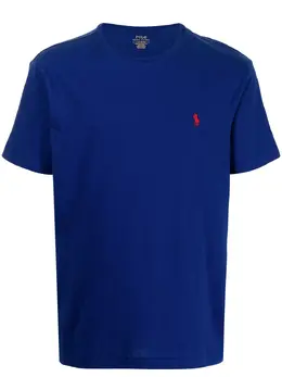 Polo Ralph Lauren: Голубая футболка 