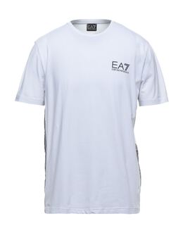 Ea7: Футболка в полоску 
