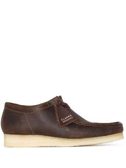 Clarks Originals: Коричневые ботинки 