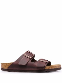 Birkenstock: Коричневые сандалии 