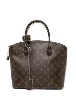 Louis Vuitton: Коричневая сумка-шоппер 