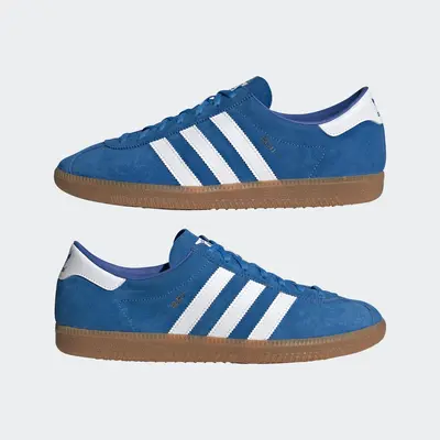 Adidas bleu outlet rouge