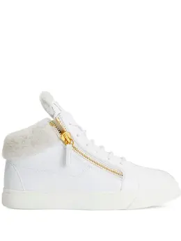 Giuseppe Zanotti: Белые кроссовки  Kriss