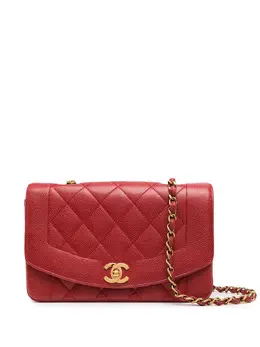 Chanel Pre-Owned: Красная сумка через плечо 
