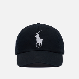 Polo Ralph Lauren: Чёрная кепка 