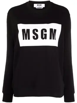 MSGM: Свитер с принтом 