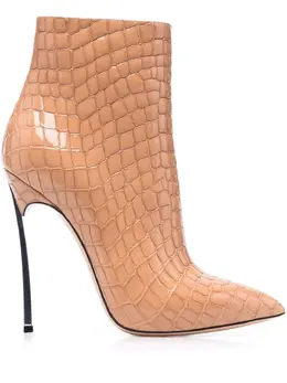 Casadei: Блестящие ботинки Blade Lacroc