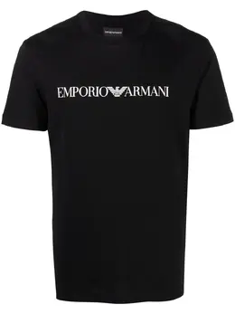 Emporio Armani: Футболка с принтом 