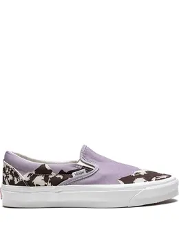 Vans: Фиолетовые кроссовки Classic Slip On