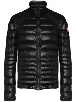 Canada Goose: Чёрная куртка  HyBridge Lite