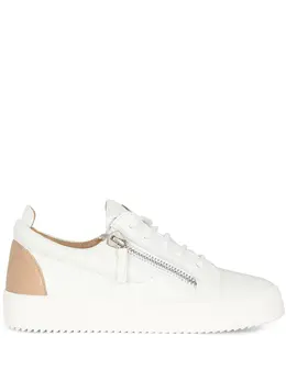 Giuseppe Zanotti: Белые кроссовки  Gail