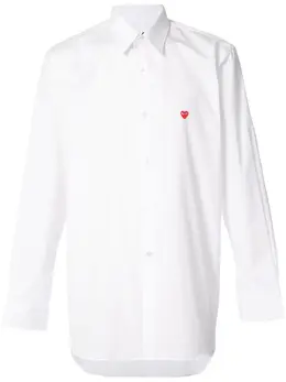 Comme Des Garcons Play: Классическая рубашка  Heart