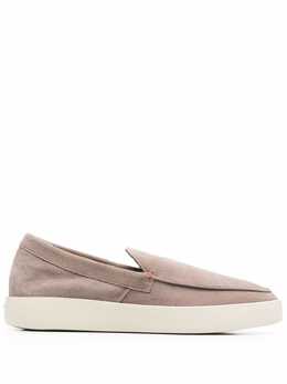 Santoni: Бежевые туфли 