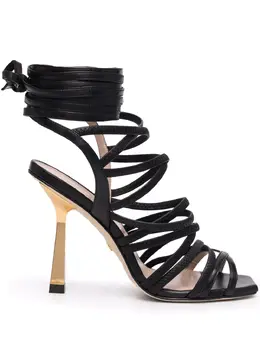 Stuart Weitzman: Чёрные сандалии  Jaxie