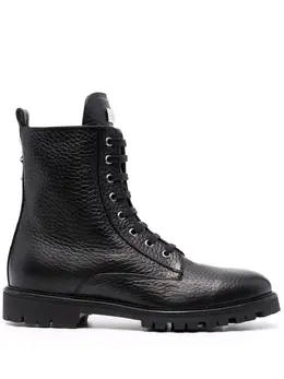 Philipp Plein: Чёрные ботинки  Star