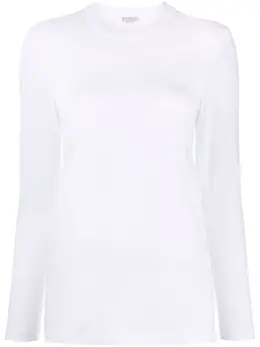Brunello Cucinelli: Топ  Monili с длинным рукавом