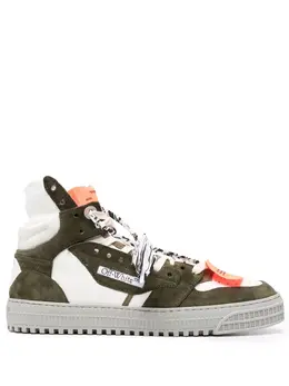 Off-White: Белые кроссовки 