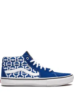 Vans: Голубые кроссовки 