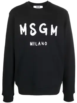 MSGM: Свитер с принтом 