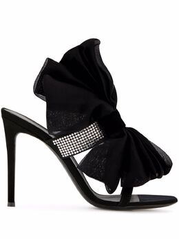 Giuseppe Zanotti: Чёрные сандалии  Amabel