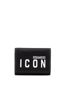 Dsquared2: Кошелёк  Icon с принтом