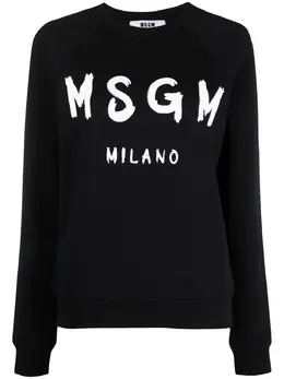MSGM: Свитшот с принтом 