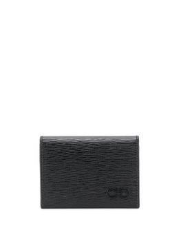 Salvatore Ferragamo: Чёрный картхолдер  Gancini