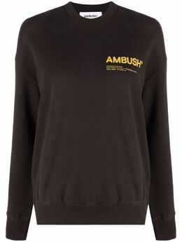 AMBUSH: Свитшот с принтом 