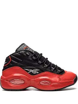 Reebok: Чёрные кроссовки  Question Mid