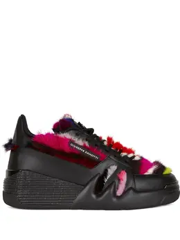 Giuseppe Zanotti: Чёрные кроссовки  Talon Winter