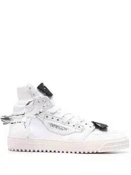 Off-White: Белые кроссовки  Off Court